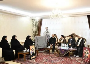 دیدار نماینده ولی فقیه در وزارت جهاد کشاورزی با خانواده شهید امنیت حسین اجاقی