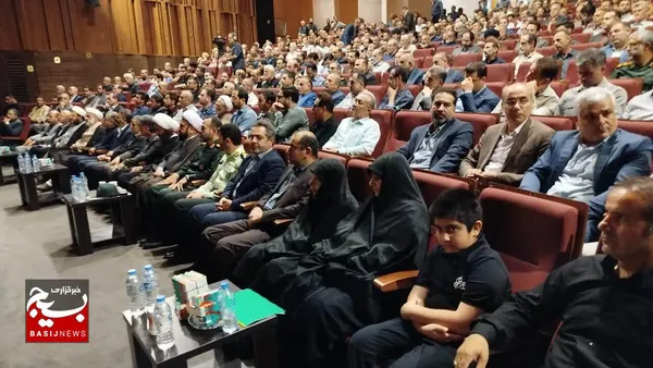 مراسم شهیدان انصاری و نورانی در رشت
