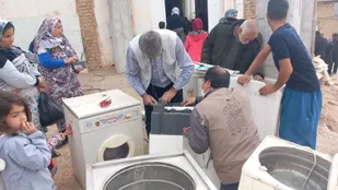 گروه جهادی اصناف به روستای&laquo;مقصودآباد&raquo; اعزام شدند