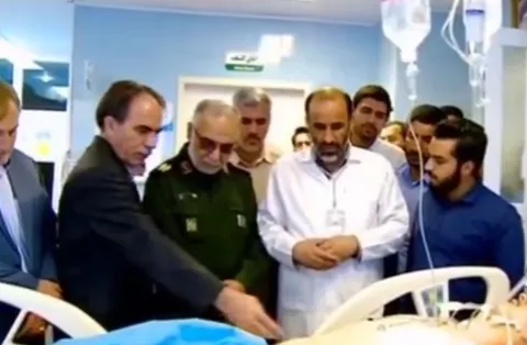 گزارش اخبار شبکه یک سیما از مجروحیت و شهادت جهادگران