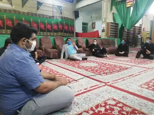 سرکشی مسئول تعلیم و تربیت و نیروی انسانی حوزه مقاومت بسیج فتح از پایگاه بقیه الله