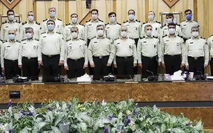 ارتقای درجه برخی از مدیران نیروی انتظامی