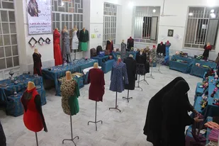 برپایی نمایشگاه دستاوردها و توانمندی های کارآموزان اردکانی+تصاویر