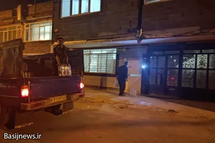توزیع ۹۰۰ بسته آب معدنی به همت پایگاه امام حسین(ع) همدان