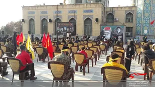 مراسم بزرگداشت سالروز شهادت سردار شهید سلیمانی در آستان مقدس امام زاده محمد(ع) برگزار شد+تصاویر