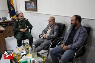 مدیرکل بیمه سلامت استان قم با فرمانده سپاه استان دیدار کرد