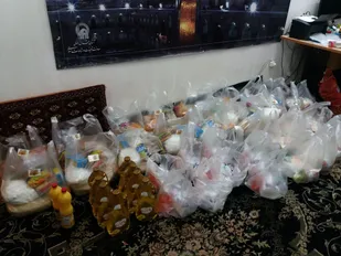 توزیع ۷۰۰ بسته غذایی، دارویی و بهداشتی بین نیازمندان شاهرود