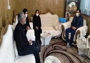 دیدار با خانواده شهید فدوی مقدم در چابهار