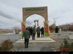 ادای احترام بسیجیان شهرستان فریدونشهر به مقام رفیع شهدا