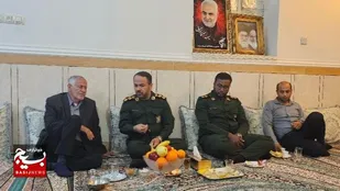 دیدار فرمانده عسلویه با پیشکسوتان پاسدار