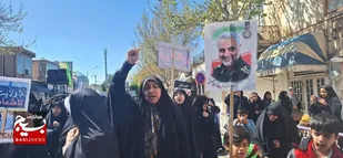 شکوه حضور مردم ولایتمدار شهرستان کاشمر در راهپیمایی روز جهانی قدس