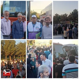 آخرین کاروان تمتع استان سمنان عازم خانه خدا شد