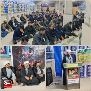برگزاری مراسم بزرگداشت حماسه ۹دی در شهرستان لالی