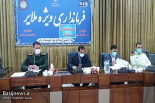 برگزاری جلسه قرارگاه امام کاظم (ع) در ملایر