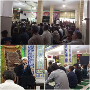 مراسم گرامیداشت هفته بسیج در مسجد حضرت ابوالفضل (علیه&zwnj;السلام) رودان برگزار شد