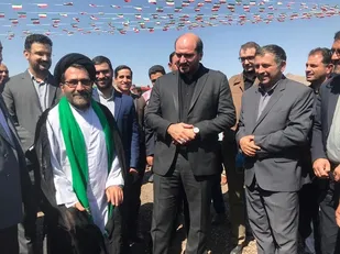 بهره برداری از مخزن آب ۱۰۰۰ مترمکعبی   شهر طلایی قیامدشت