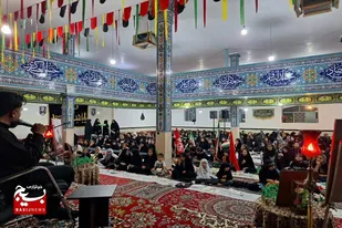 همایش سه&zwnj;ساله&zwnj;های حسینی در روستای دستجرد شهر لالجین