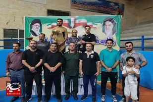 مسابقات کاراته قهرمانی بسیج استان فارس جام اجلاسیه شهدای مدافع حرم برگزار شد