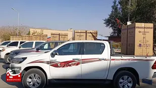 توزیع ۱۰۵ بسته لوازم ضروری به نیازمندان