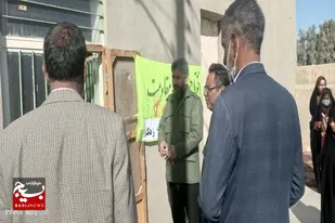 پایگاه مقاومت بسیج ویژه اهل سنت در زهک افتتاح شد