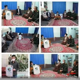 دیدار اعضای کمیته ورزش و جوانان ستاد کنگره ملی شهدای قم با آیت الله علوی گرگانی