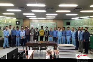 حضور خدام رضوی در نیروگاه شهید مفتح همدان