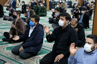 مراسم عزاداری دهه پایانی صفر در ستاد سپاه امام رضا(ع)