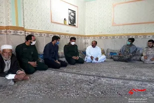 دیدار با خانواده شهید سبیل اخلاقی در نیکشهر