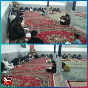 مراسمات جزخوانی قران کریم دربخش شعیبیه شوشتر