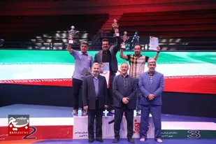 تیم کشتی آزاد مازندران؛قهرمان مسابقات کشتی بسیج
