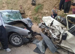 یک کشته و ۵ زخمی در تصادف خونبار محور پالنگان کامیاران