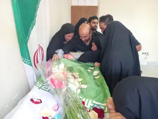 مراسم وداع با شهید &laquo;محمدحسین سروری راد&raquo; برگزار شد