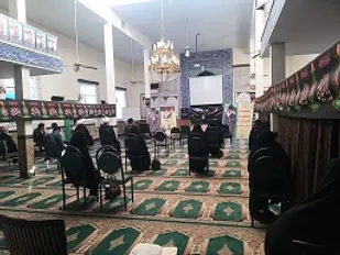 حضور بسیجیان نرجس خاتون ناحیه مرکزی یزد درسومین نشست تربیت و تعالی ناحیه&zwnj;ای