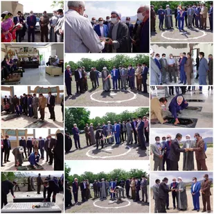 کلنگ احداث مدرسه سه کلاسه سردار شهید سلیمانی در روستای گنجان به زمین زده شد
