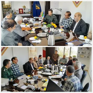 نشست هم اندیشی پیشکسوتان جهاد و شهادت در ناحیه بسیج پیشوا