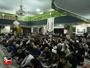 مراسم بزرگداشت شهادت قائد امت، در مسجد جامع کمالشهر + تصاویر