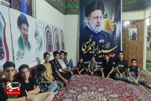 برگزاری کلاس فضای مجازی با حضور نوجوانان بسیجی