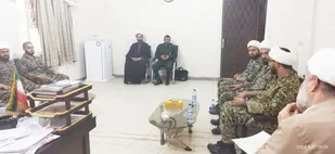جلسه سرمربیان حلقات صالحین لشکر عملیاتی ۷ولی عصر (عج) برگزار شد