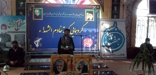 گردهمایی بزرگ کمیته خادم الشهدا در گرمسار برگزار شد+تصاویر