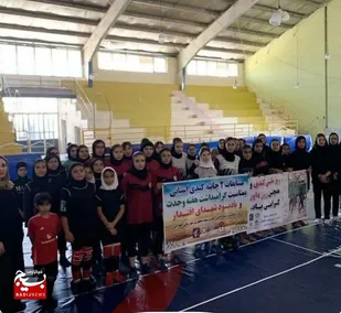 مسابقات استانی دو جانبه کبدی بسیج در شهرستان اسفراین برگزار شد