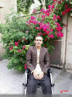 جانباز ۷۰ درصد دورودی آسمانی شد