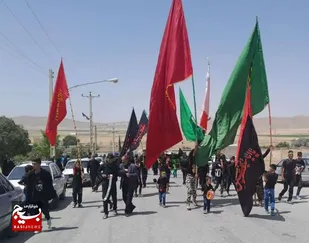 نماز جمعه و مراسم سوگواری در وردنجان