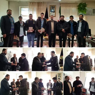 تجلیل از هنرمندان انقلابی نمایش انکار شرق استان تهران