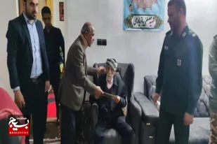 دیدار با خانواده شهید مصطفی بازیاری به مناسبت دهه مبارک فجر
