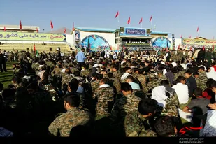 حضور پرشور بسیجیان نهاوند در رزمایش سپاهیان محمد رسول&zwnj;الله(ص)