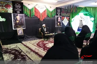 مراسم عزاداری ایام فاطمیه در حوزه علمیه خواهران ملایر