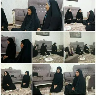 دیدار با خانواده شهید لویمی
