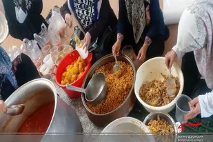 سه راس گوسفند به همت پایگاه مقاومت بسیج حضرت زینب (س) سرخه ذبح شد