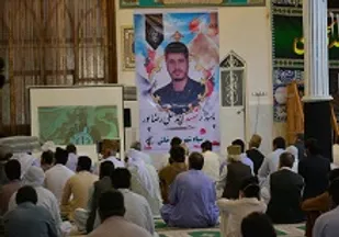 برگزاری مراسم گرامیداشت یادوخاطره شهیدرضا پور در خاش