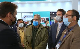 حضور فعال بسیج مهندسین صنعت و معدن سپاه امام رضا(ع) در نمایشگاه بین المللی صنعت مشهد